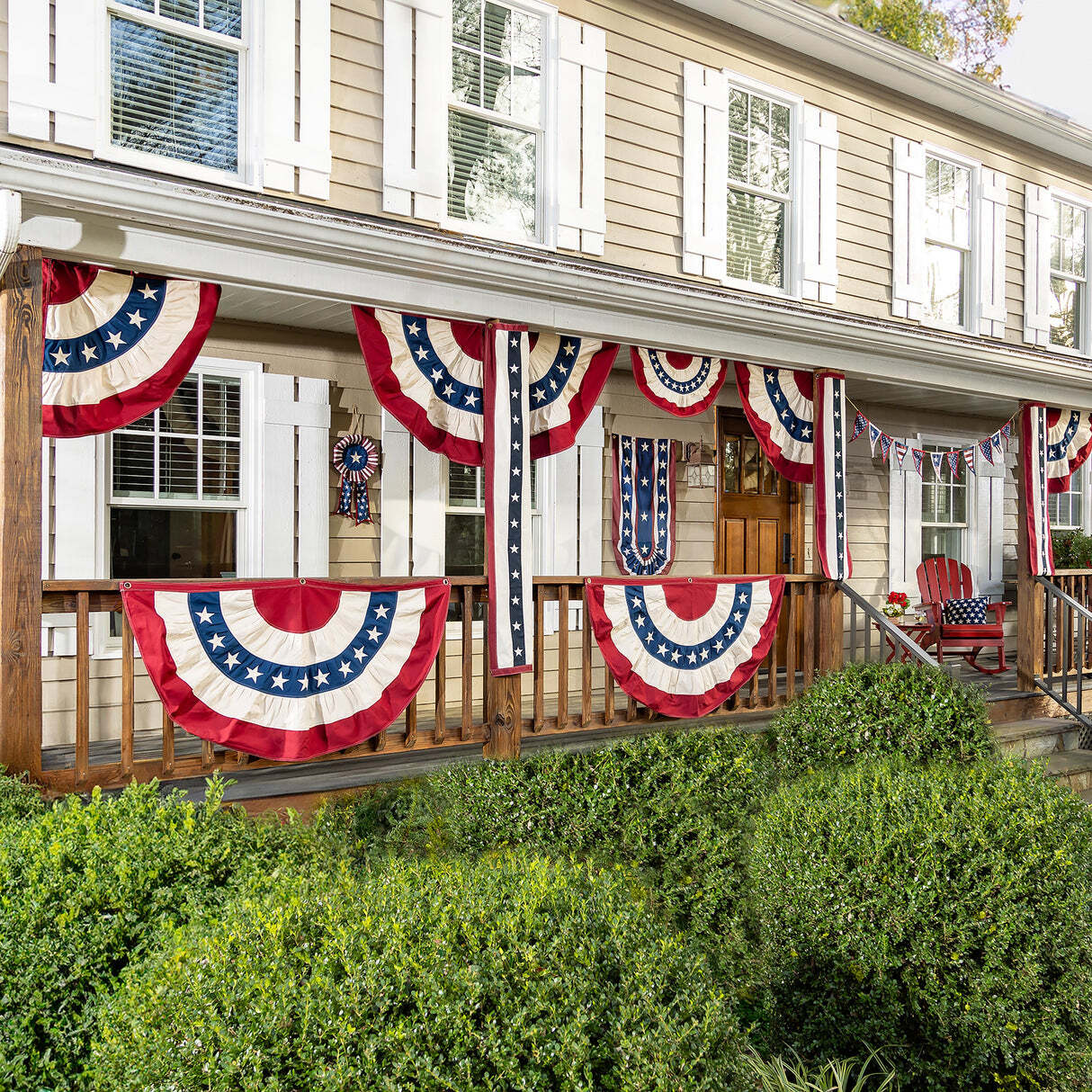 Large Star Spangled Bunting